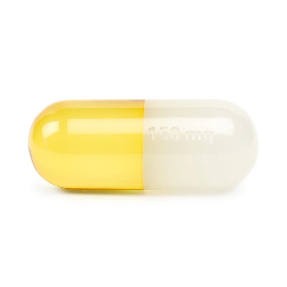 Jonathan Adler Acrylic Pill 150mg Yellow